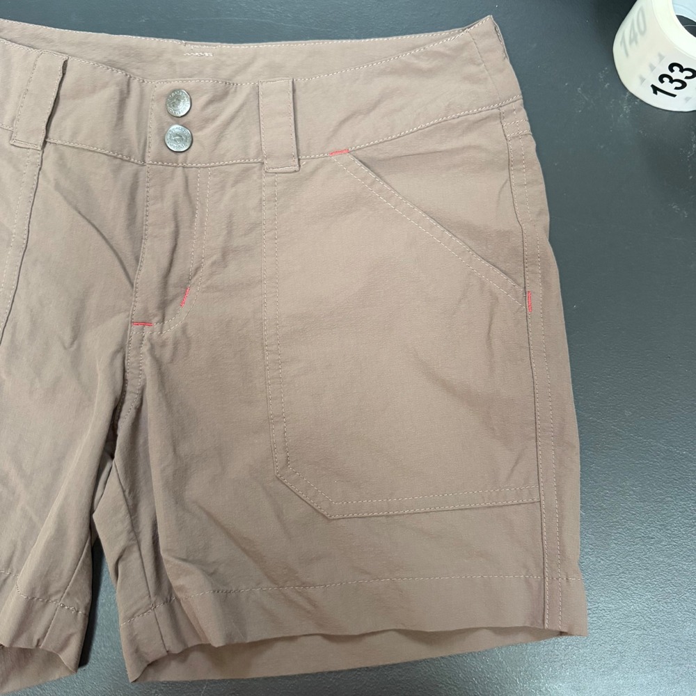 Patagonia Quandary Shorts Women 2 Brown Hiking Outdoor Utility Lightweight Gorp - Picture 13 of 16